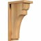 Ekena Millwork Yorktown Rough Sawn Corbel w/Backplate, Western Red Cedar, 6"W x 10"D x 18"H COR06X10X18YOR01RWR - alternate 1
